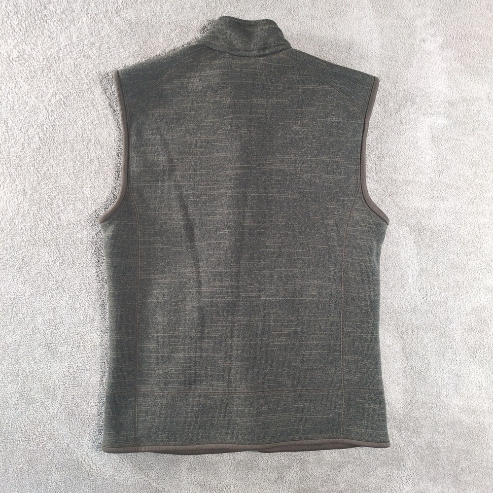 Patagonia Better Sweater Vest Full Zip Fleece Mens Medium Brown Pockets Outdoors - Picture 2 of 7